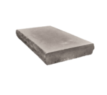 CastStone - Rockface Wall / End Coping [Slate Grey] 3 inch (H) x 48 inch (L) x 14 inch (D)