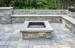 CastStone - Fire Pit Coping XL [Slate Grey] Set of 4