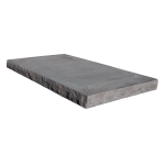 CastStone - Rockface Coping [Slate Grey] 3 inch (H) x 48 inch (L) x 24 inch (D)