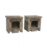 Wood Box Pair - Belgard [Bristol Series]