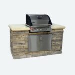 Grill Island (Liquid Propane or Natural Gas) - Includes Grill, Connect Kit, and Doors